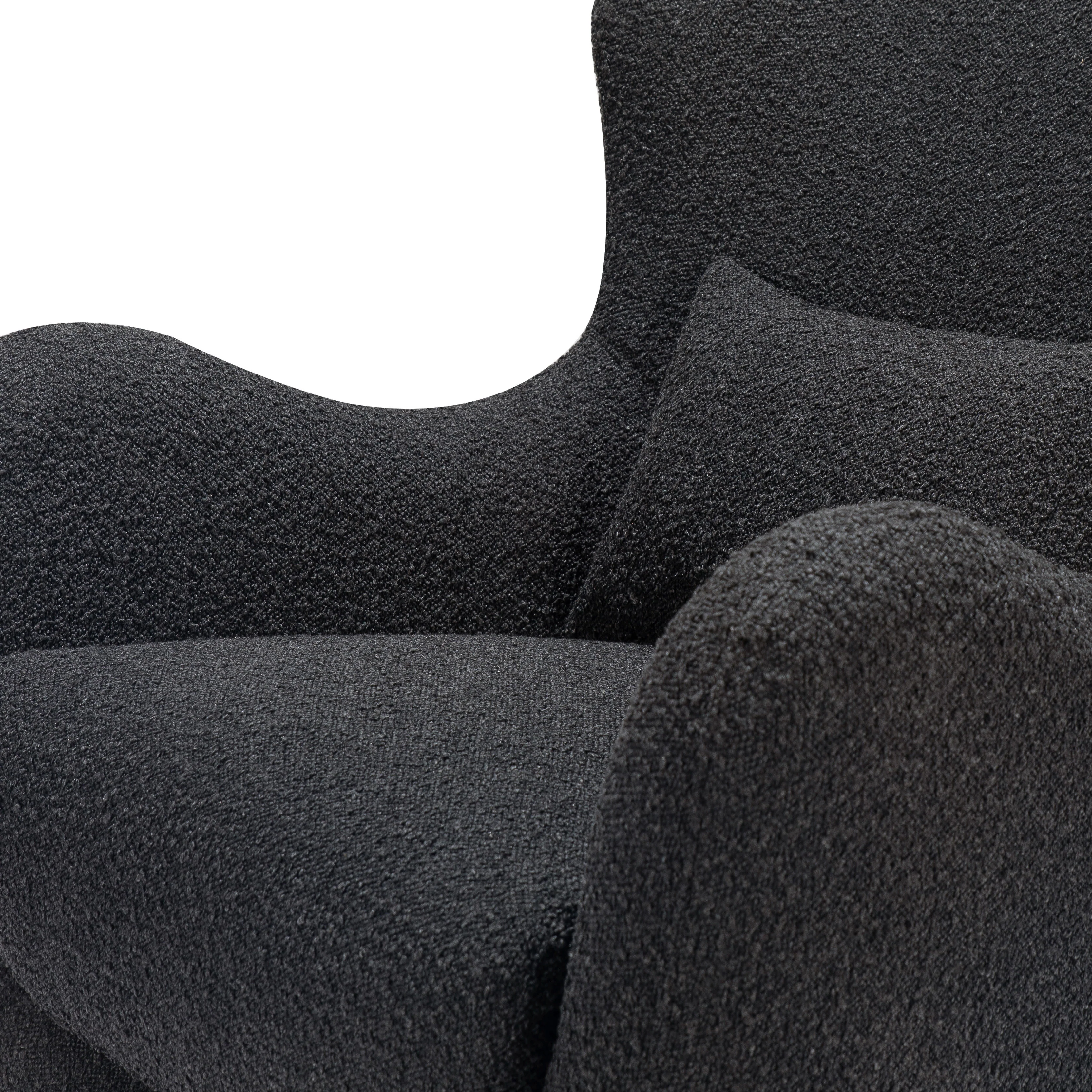 Solstice Swivel Glider in Boucle - Image 8