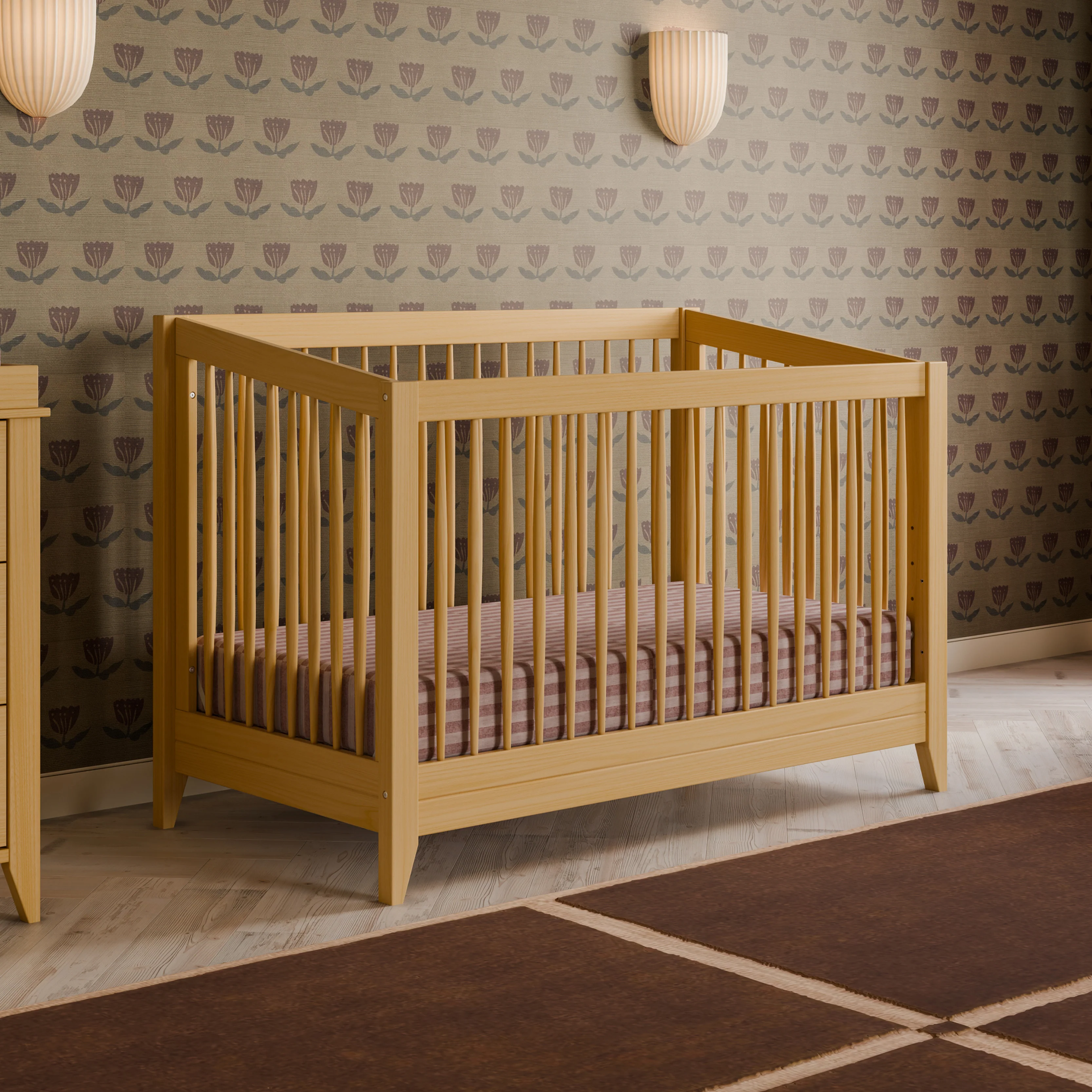 Sprout 4-in-1 Convertible Crib with Toddler Bed Conversion Kit - Image 28