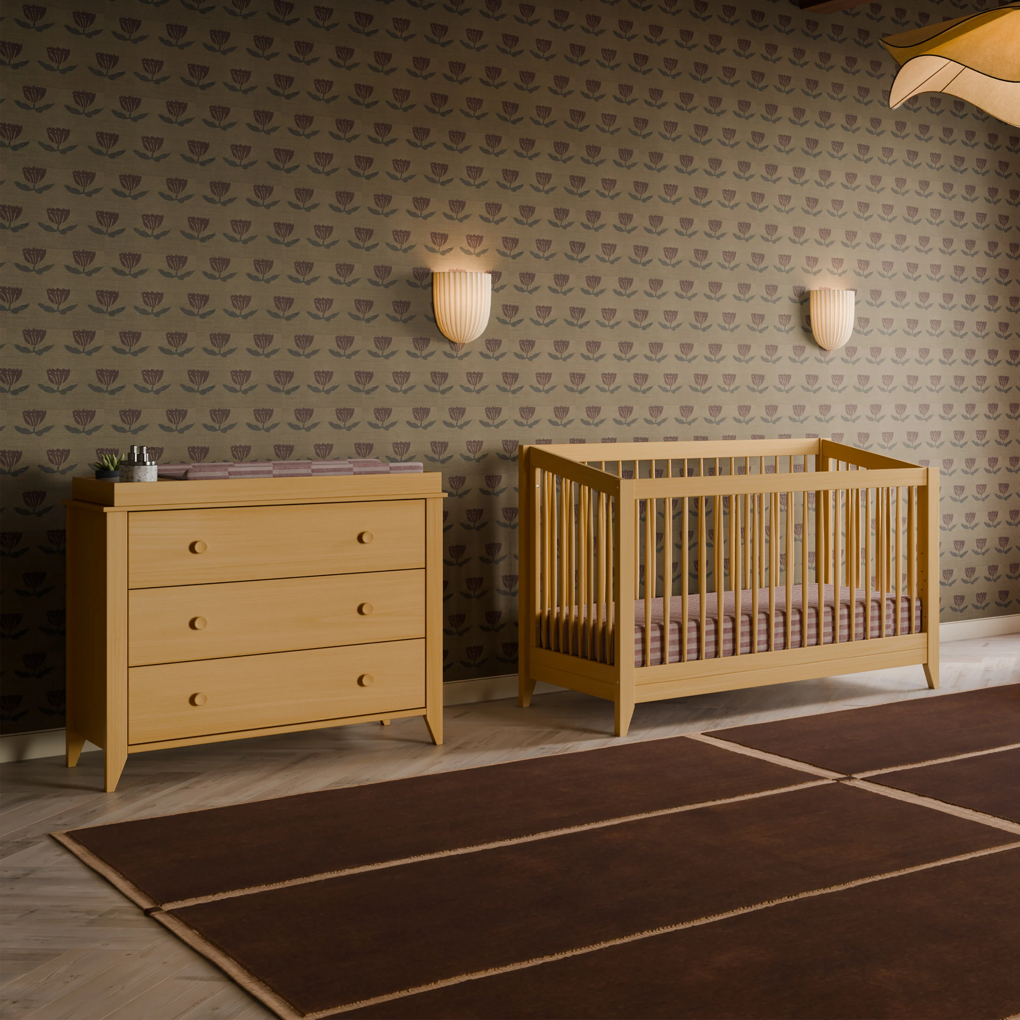 Sprout 4-in-1 Convertible Crib with Toddler Bed Conversion Kit - Image 30