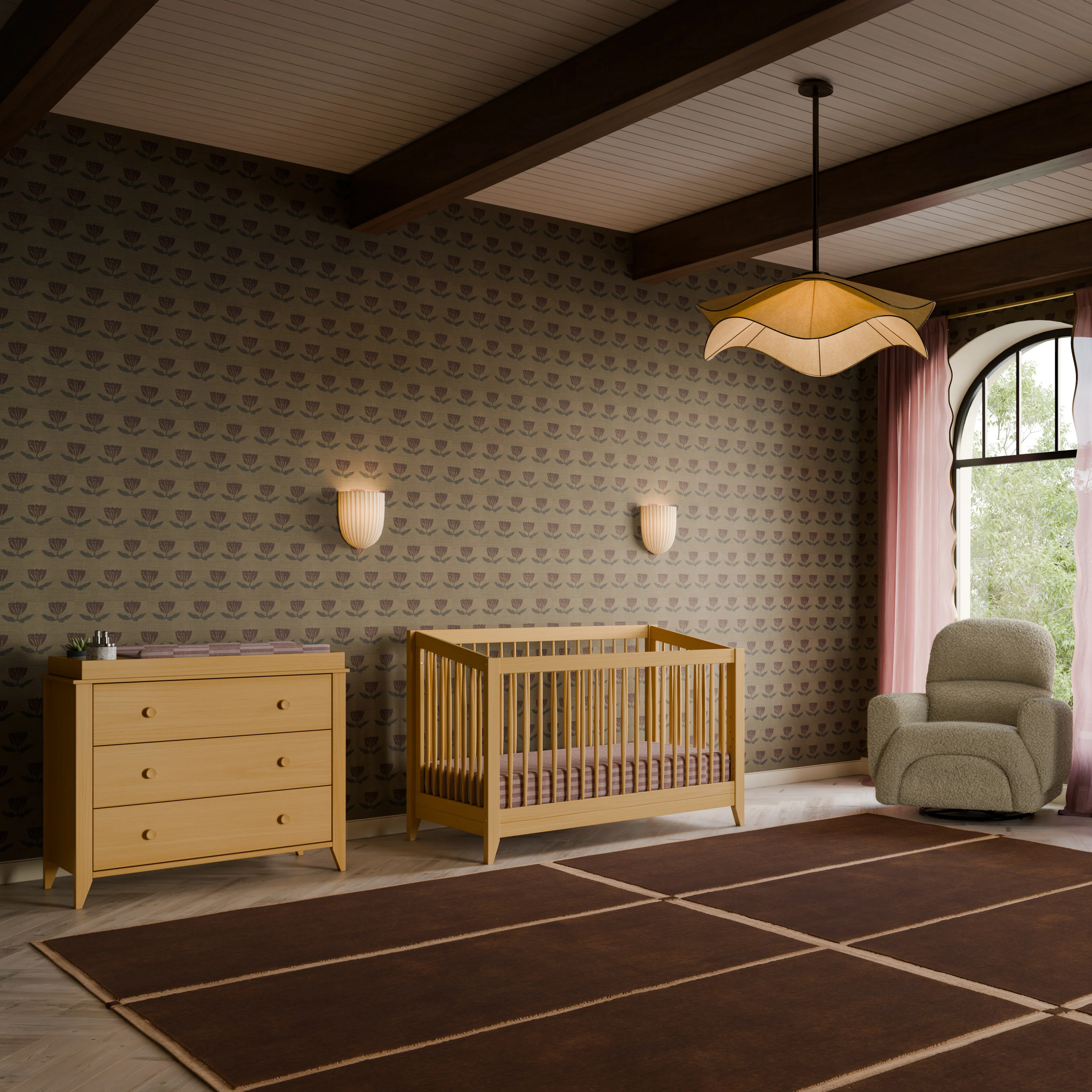 Sprout 4-in-1 Convertible Crib with Toddler Bed Conversion Kit - Image 31
