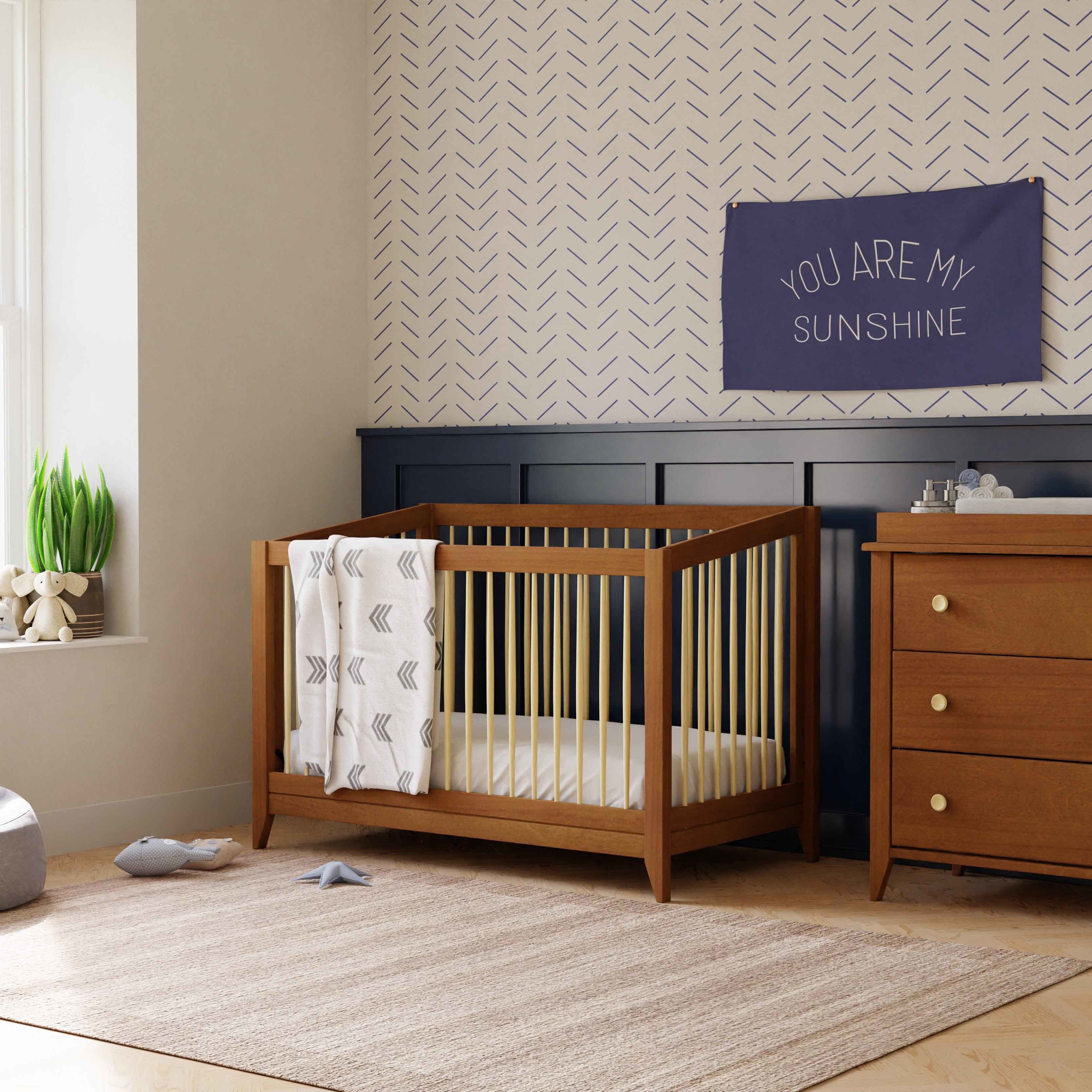 Sprout 4-in-1 Convertible Crib with Toddler Bed Conversion Kit - Image 6