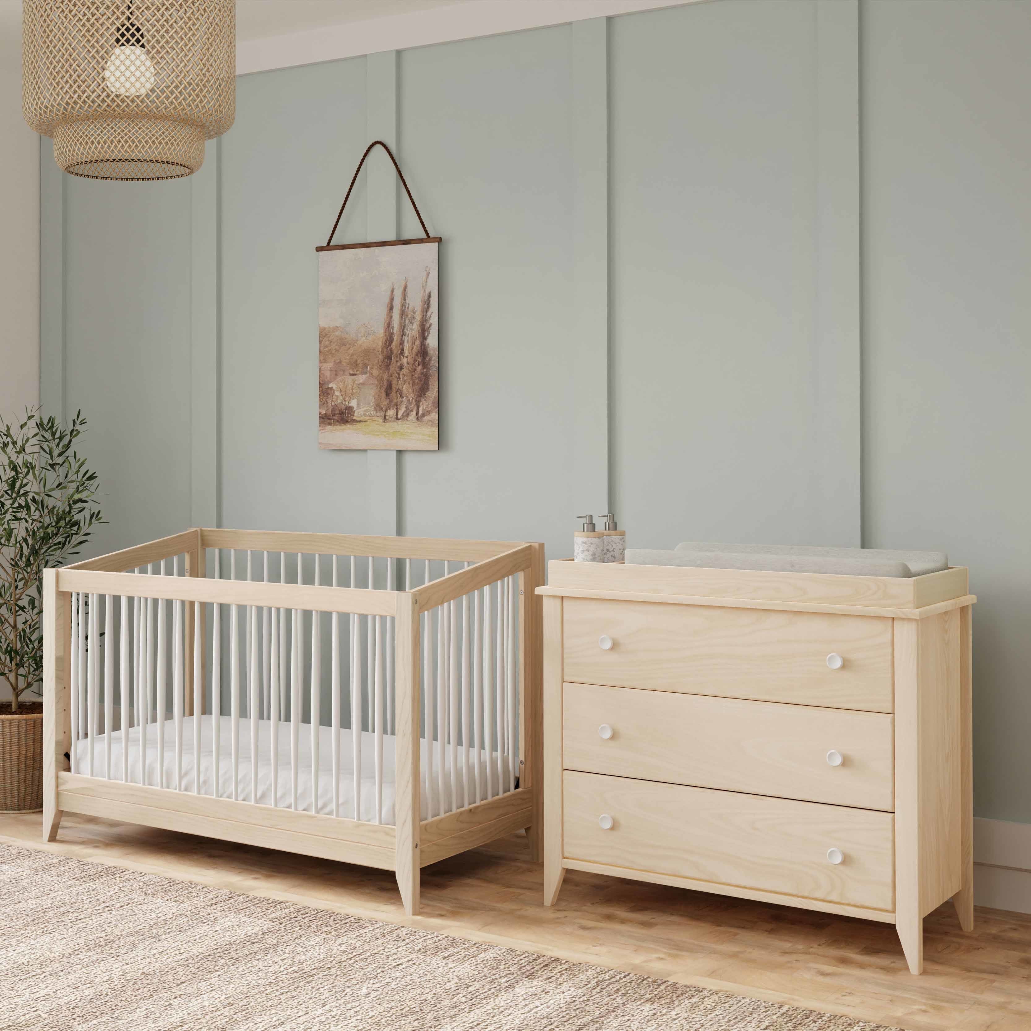 Sprout 4-in-1 Convertible Crib with Toddler Bed Conversion Kit - Image 62