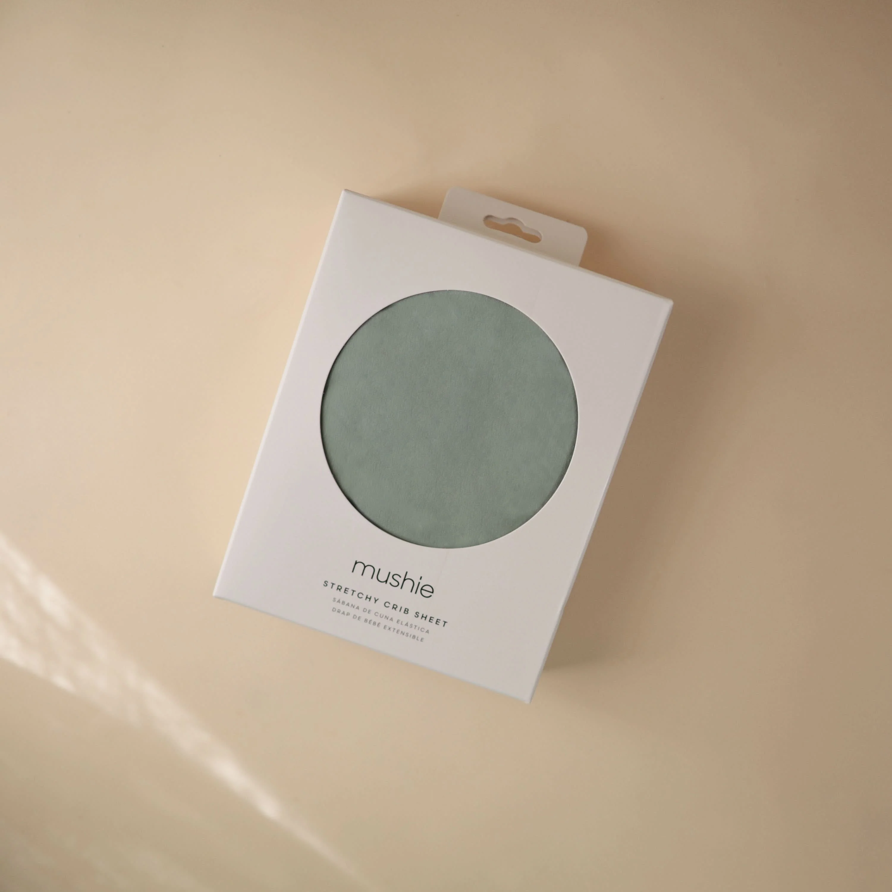 Mushie Stretchy Organic Crib Sheet - Image 11