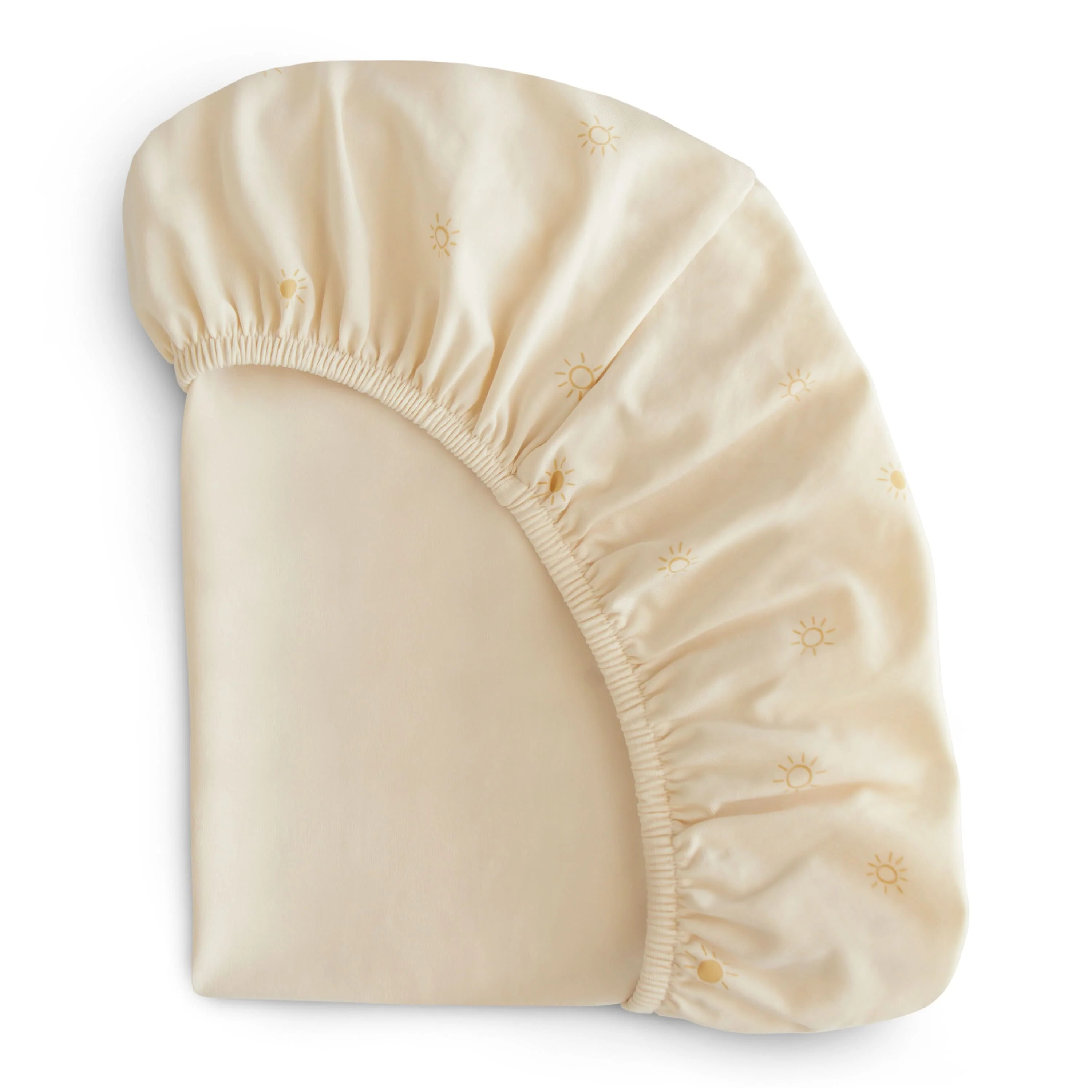 Mushie Stretchy Organic Crib Sheet - Image 29