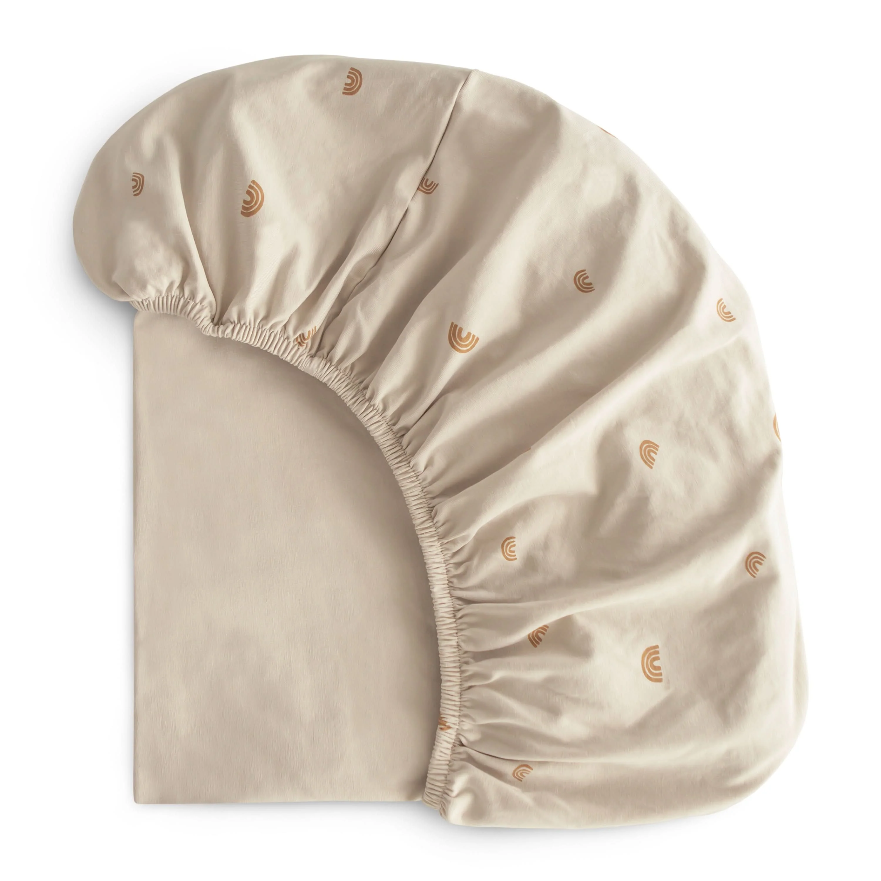 Mushie Stretchy Organic Crib Sheet - Image 33