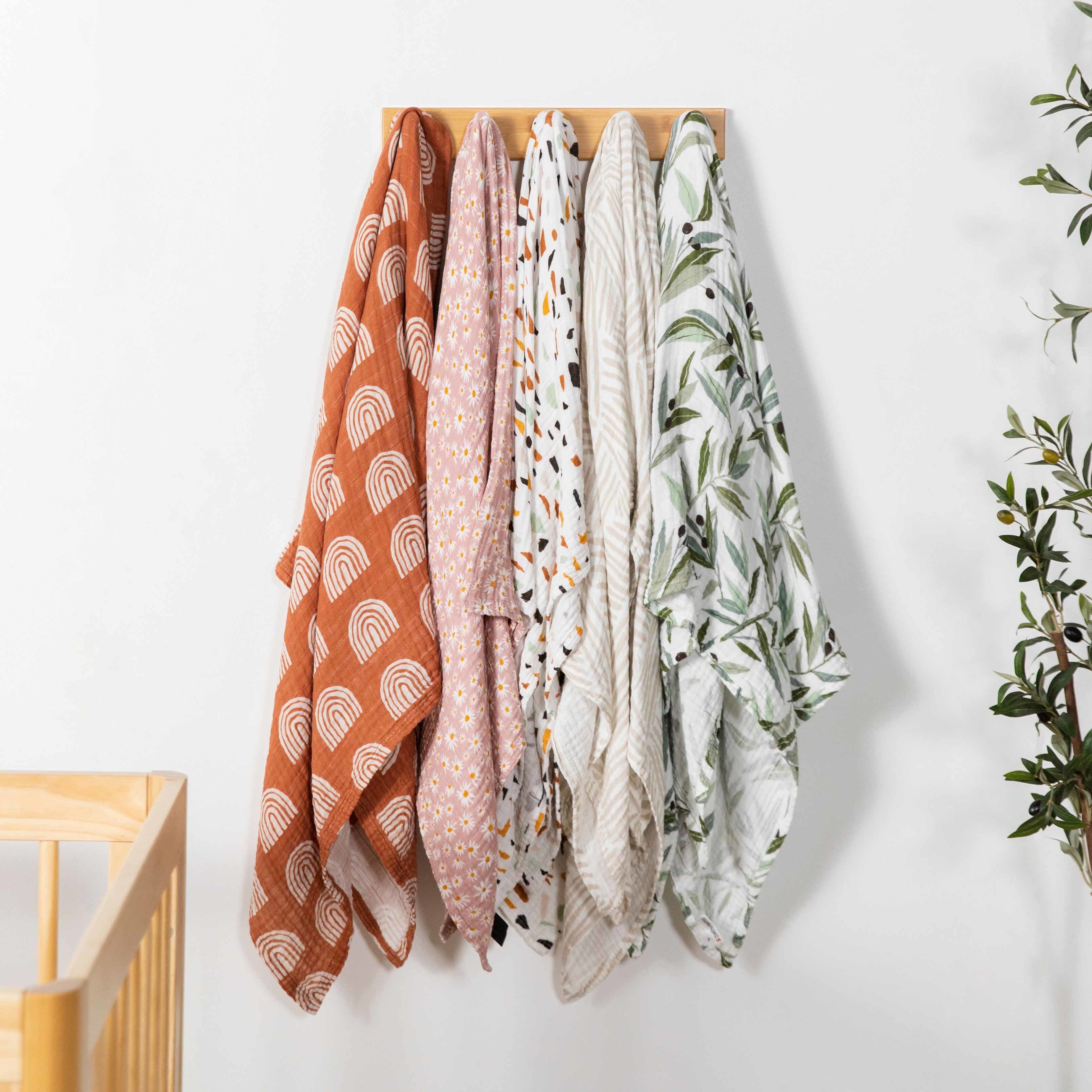 Swaddle in GOTS Certified Organic Muslin Cotton - Image 29