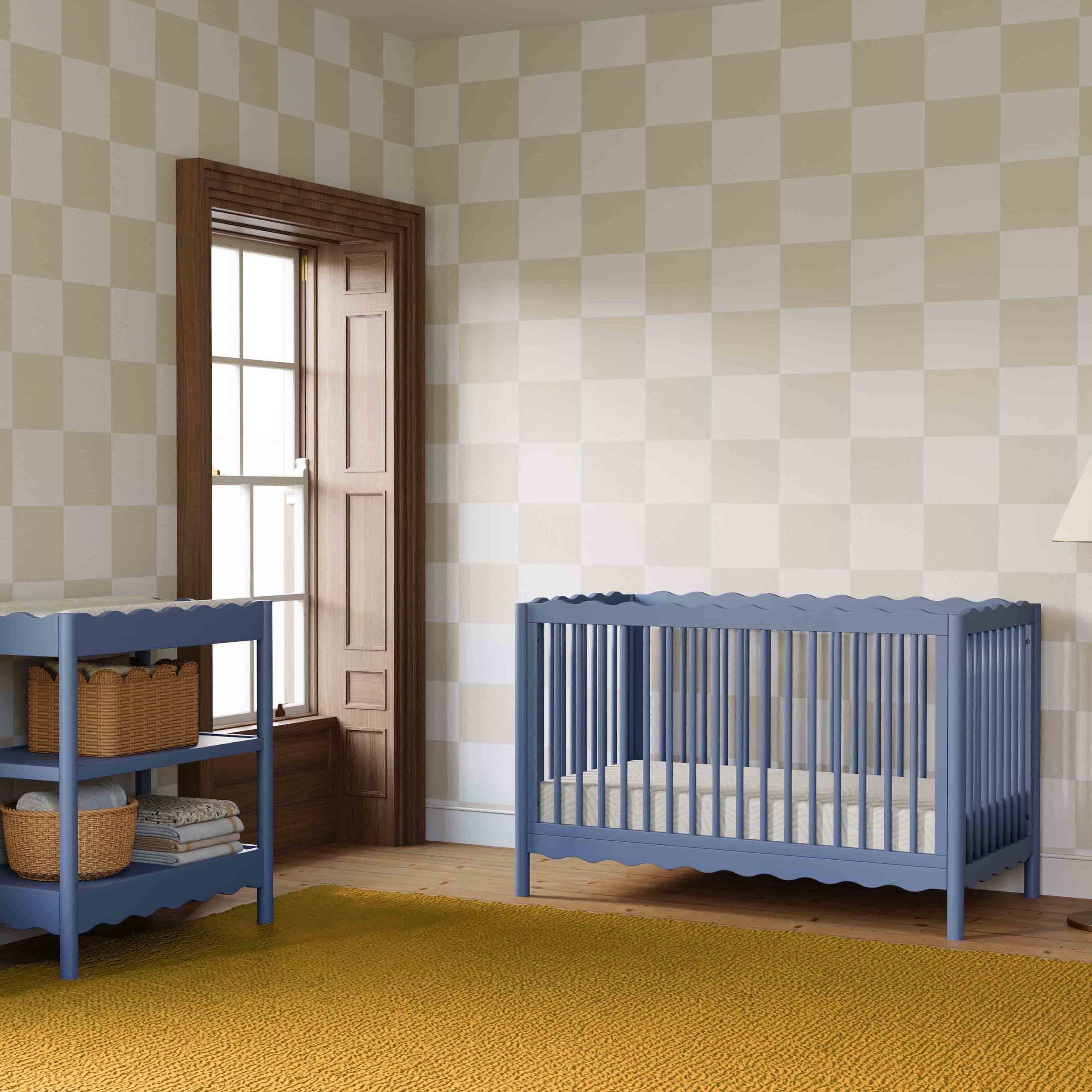 Swell 4-in-1 Convertible Crib with Toddler Bed Conversion Kit - Image 48