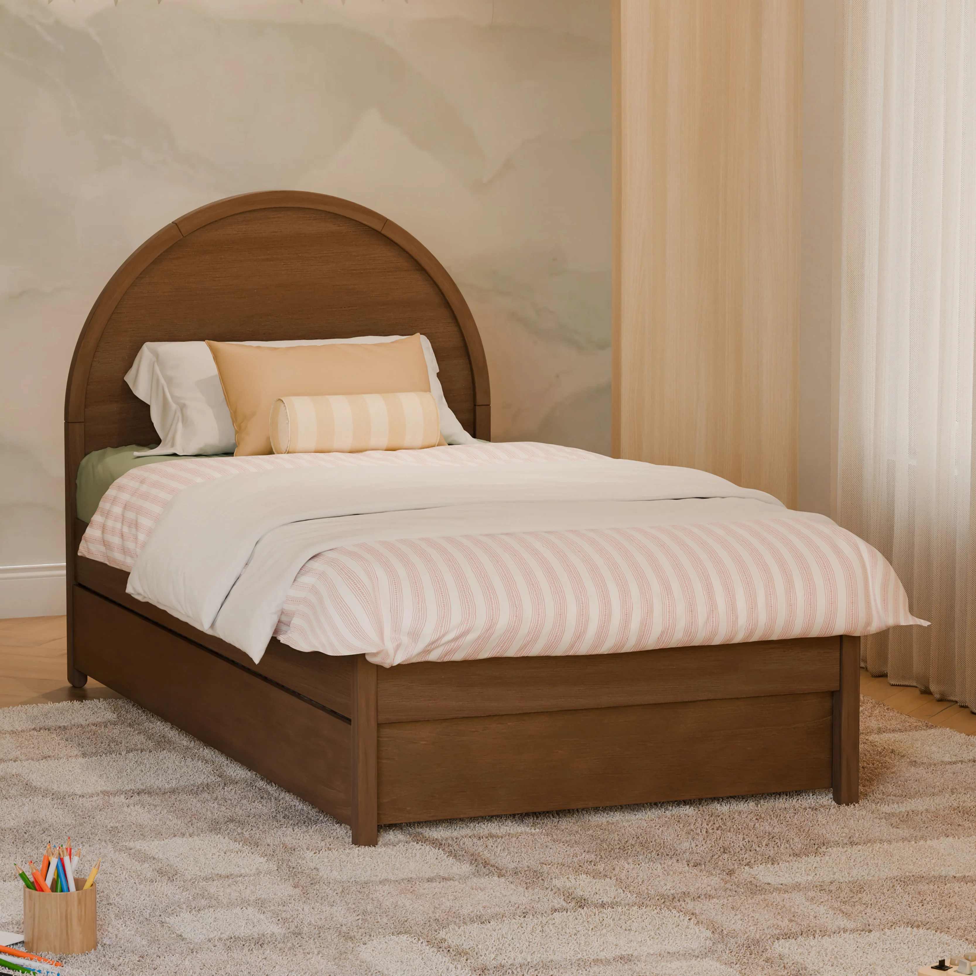 Twin Storage Trundle Bed - Image 10