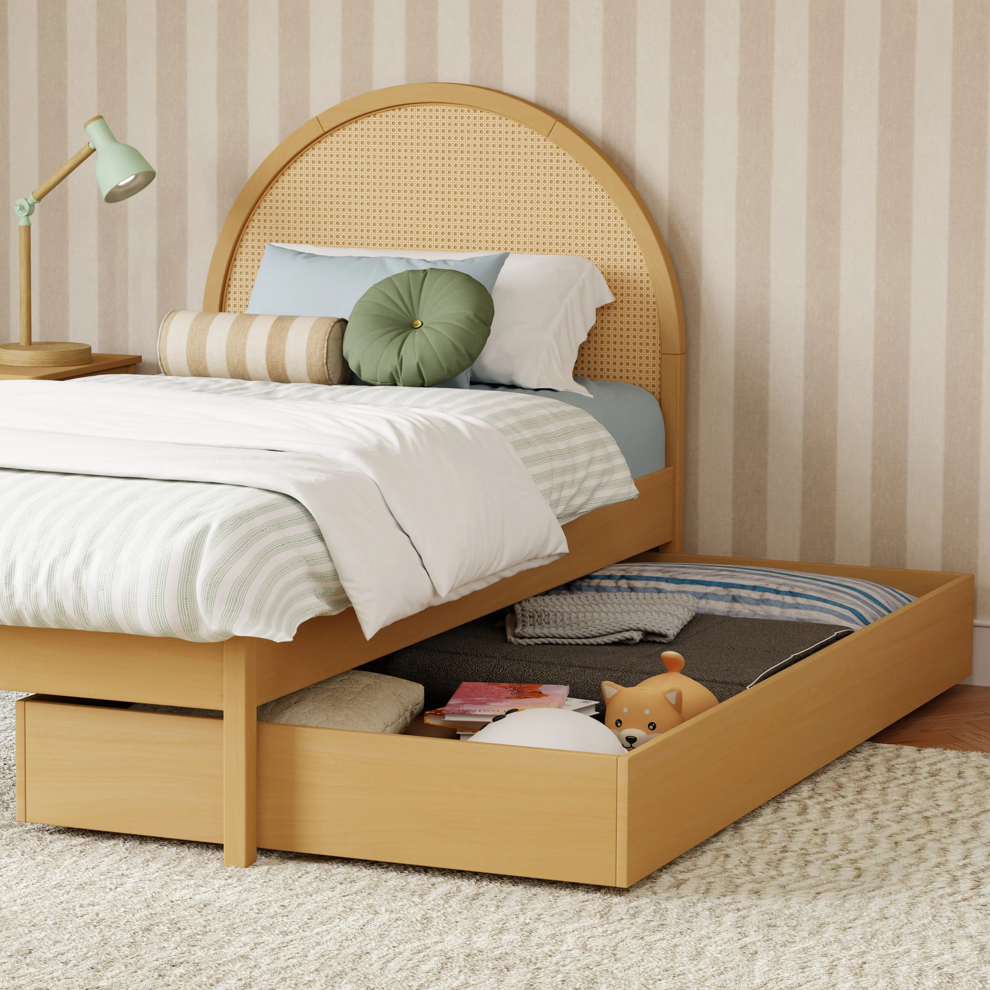 Twin Storage Trundle Bed - Image 24