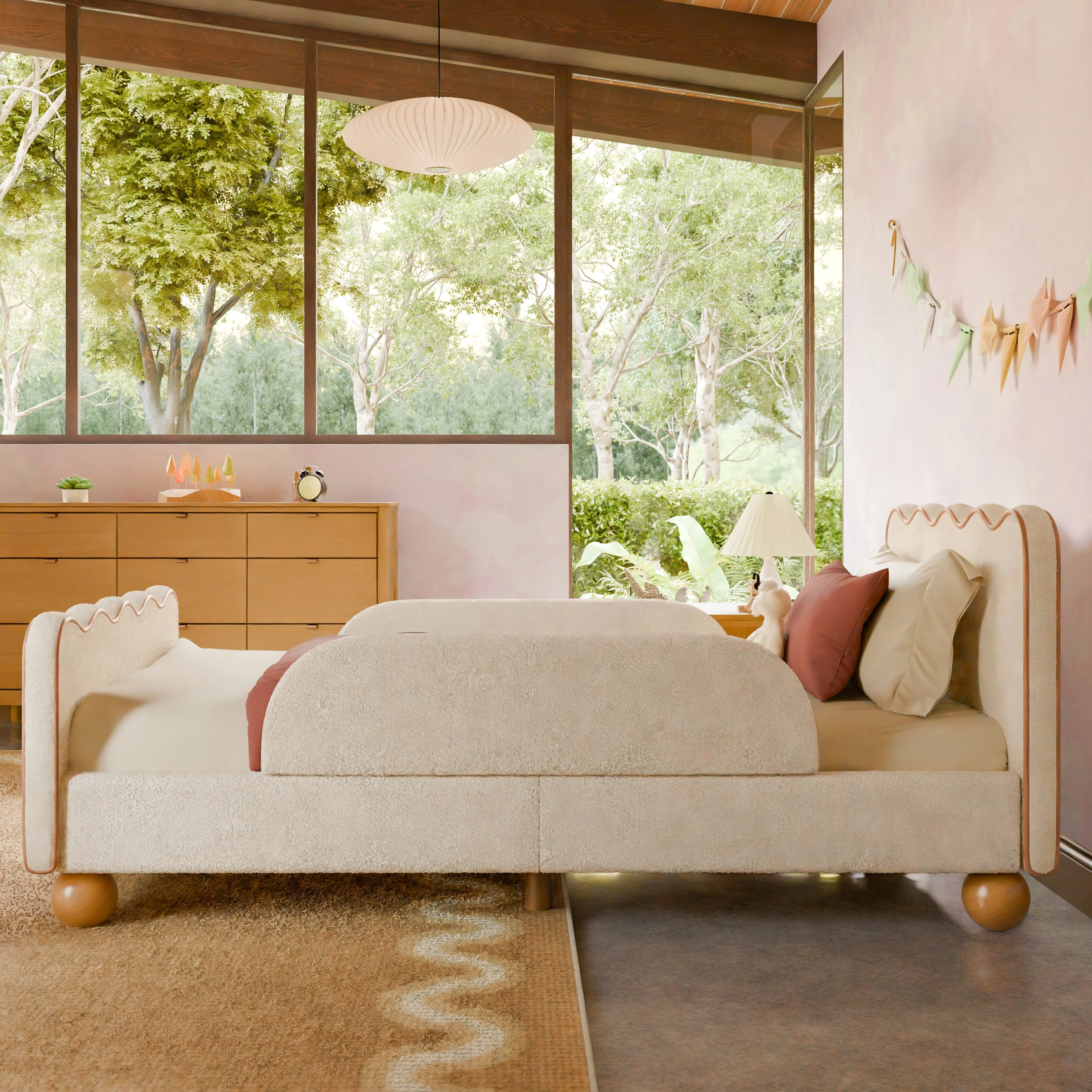 Upholstered Twin/Full Bed Guardrail - Image 14