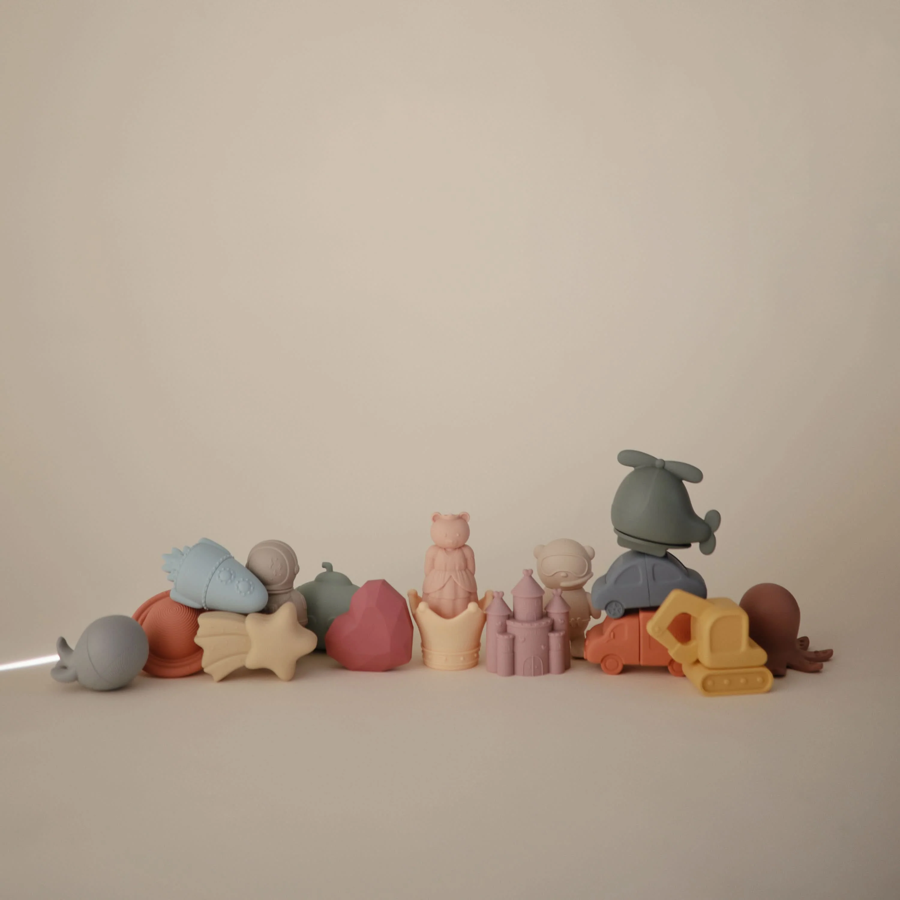 Mushie Vehicles Mold Free Bath Play Set - Image 7