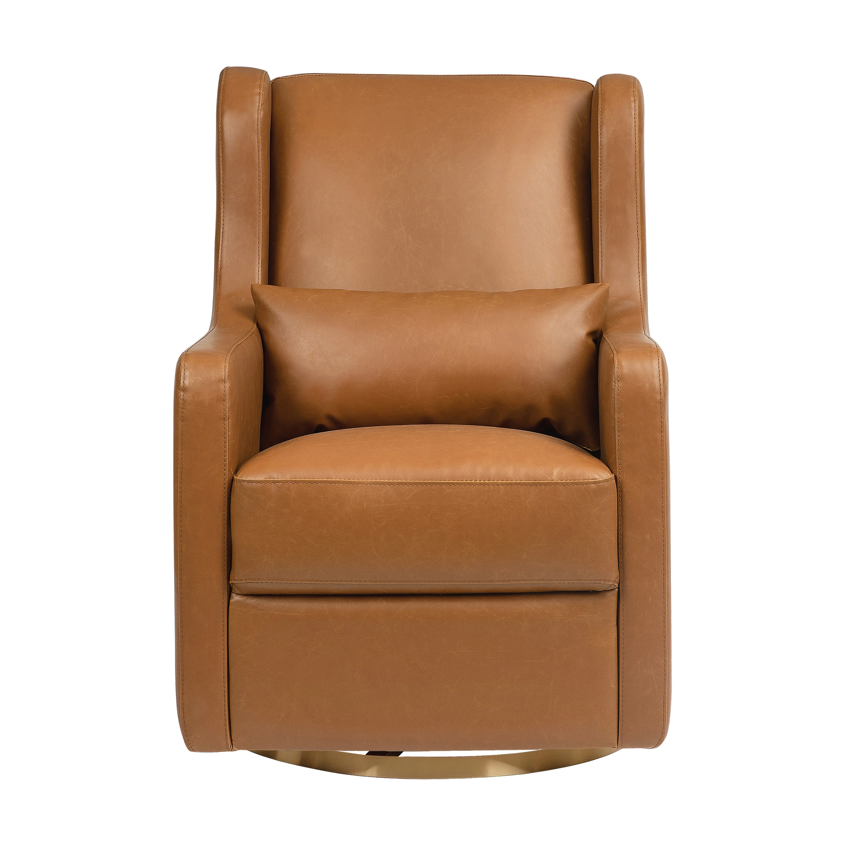 Wally Swivel Glider in Vegan Leather - Image 5