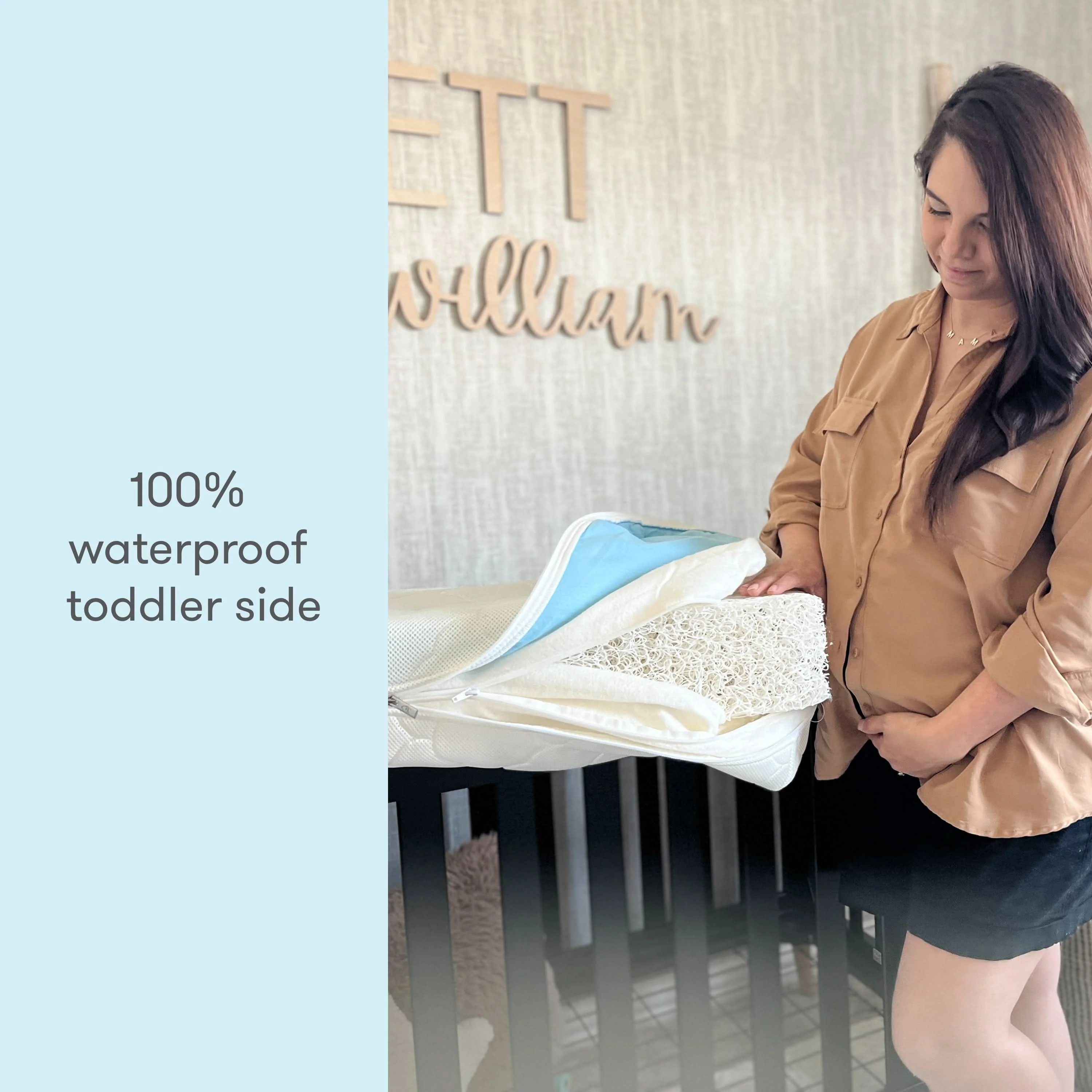 Newton Waterproof Crib Mattress - Image 5