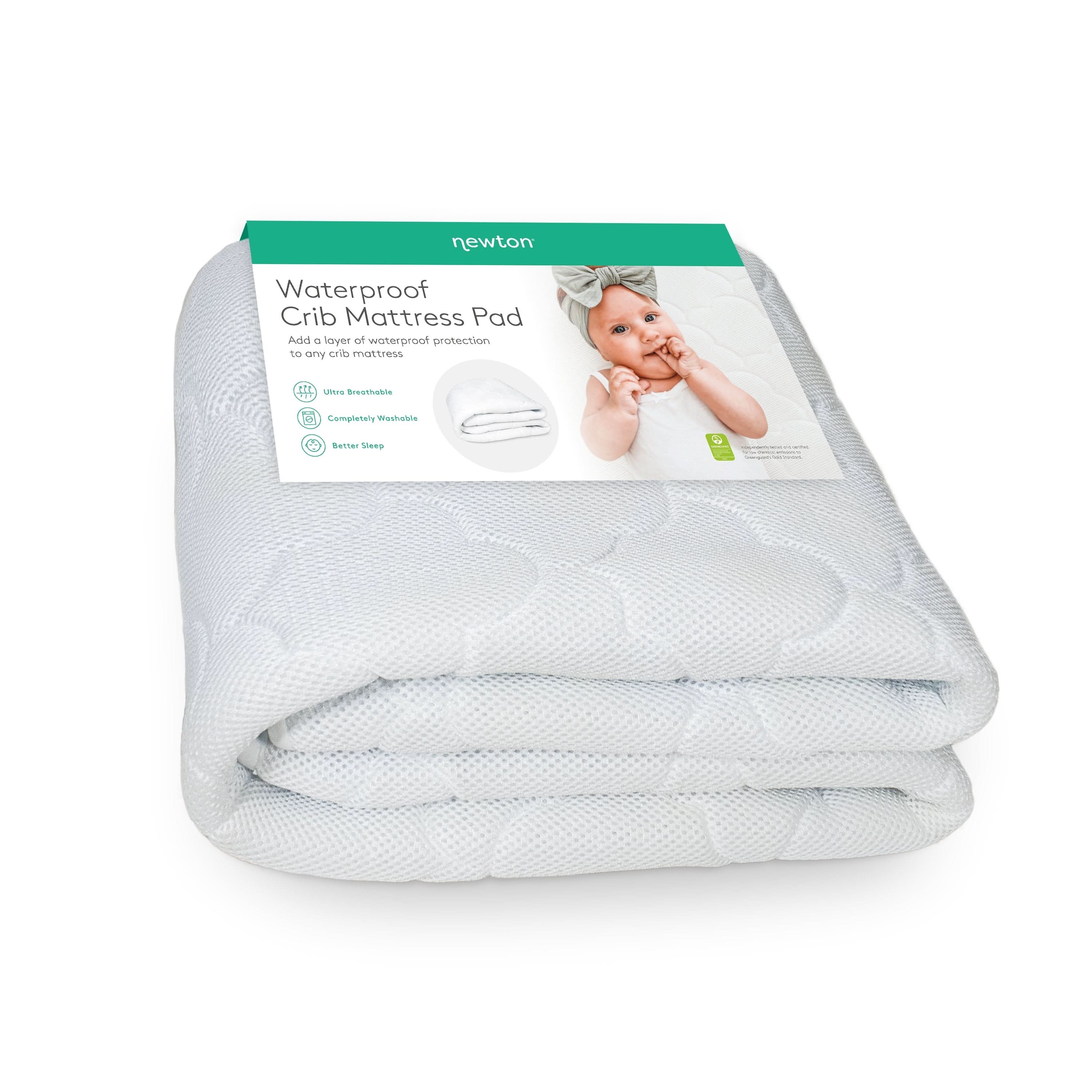 Newton Waterproof Crib Mattress Pad - Image 3