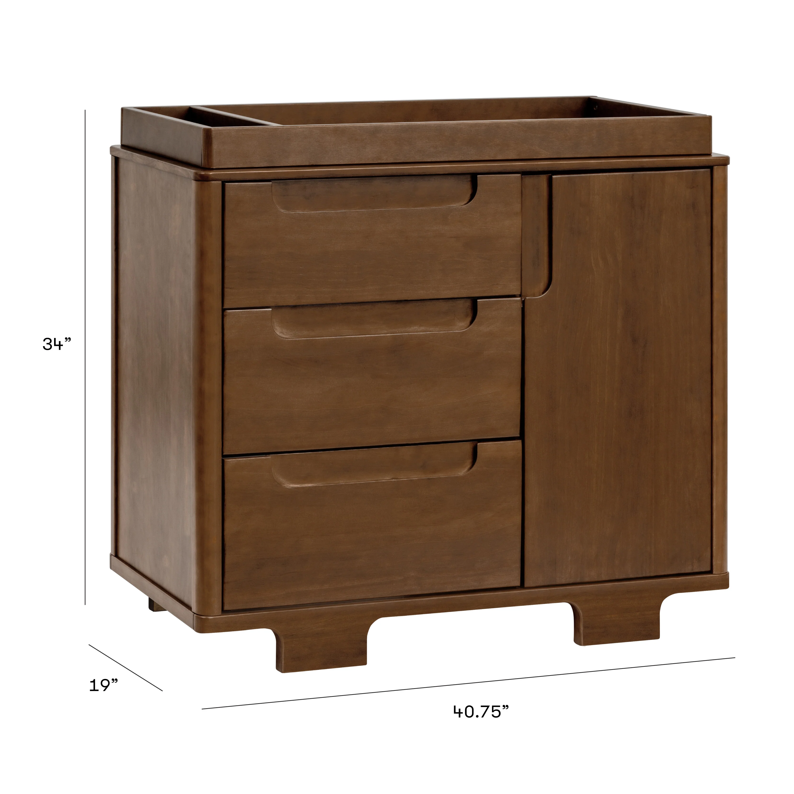 Yuzu 3-Drawer Changer Dresser - Image 32